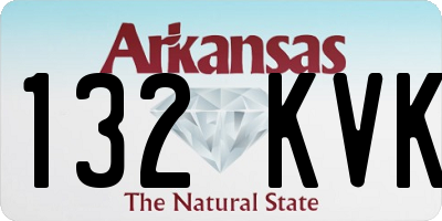 AR license plate 132KVK