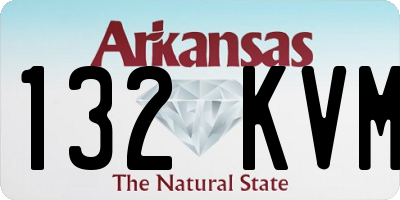 AR license plate 132KVM