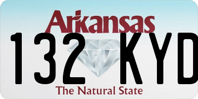 AR license plate 132KYD