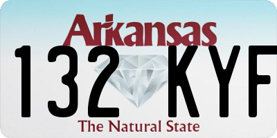 AR license plate 132KYF