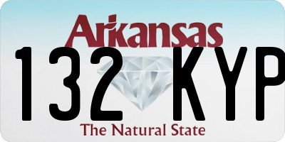 AR license plate 132KYP