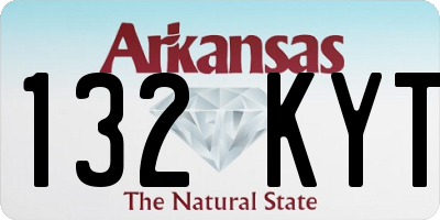 AR license plate 132KYT