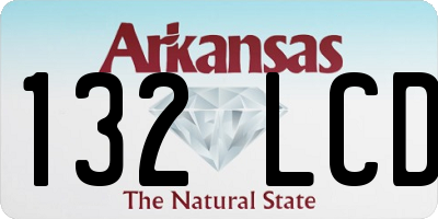 AR license plate 132LCD