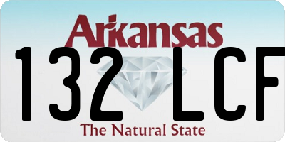 AR license plate 132LCF