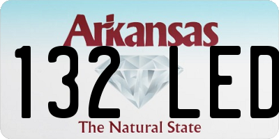 AR license plate 132LED