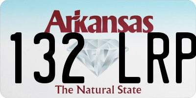 AR license plate 132LRP