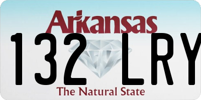 AR license plate 132LRY