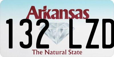 AR license plate 132LZD