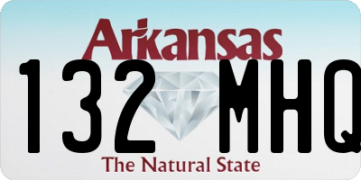 AR license plate 132MHQ
