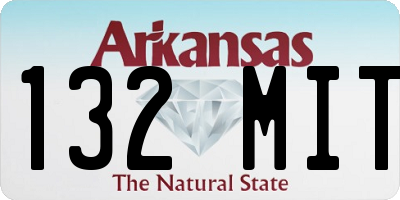 AR license plate 132MIT