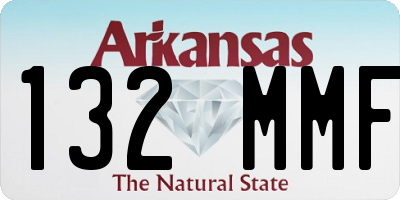 AR license plate 132MMF