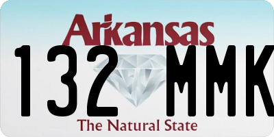 AR license plate 132MMK