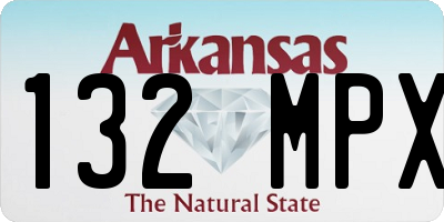 AR license plate 132MPX