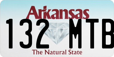 AR license plate 132MTB