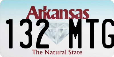 AR license plate 132MTG