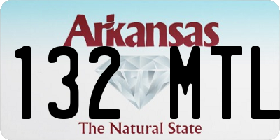 AR license plate 132MTL