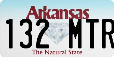 AR license plate 132MTR