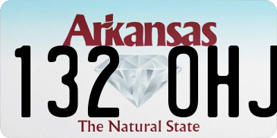 AR license plate 132OHJ