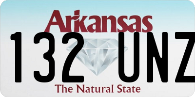 AR license plate 132UNZ