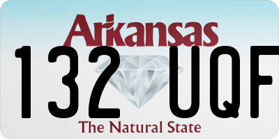 AR license plate 132UQF