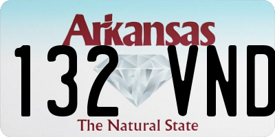 AR license plate 132VND