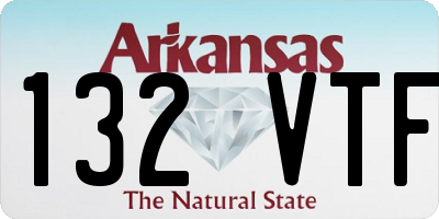 AR license plate 132VTF