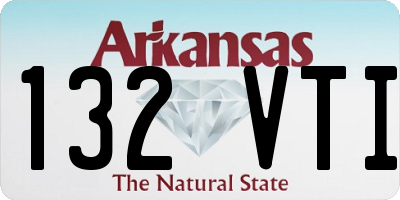 AR license plate 132VTI