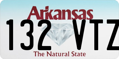 AR license plate 132VTZ