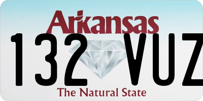 AR license plate 132VUZ