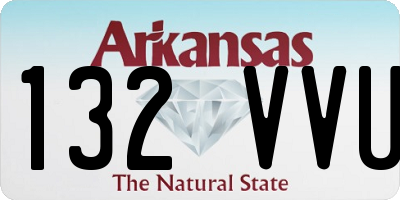 AR license plate 132VVU