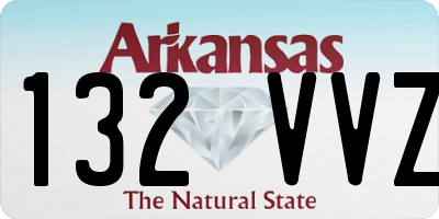 AR license plate 132VVZ
