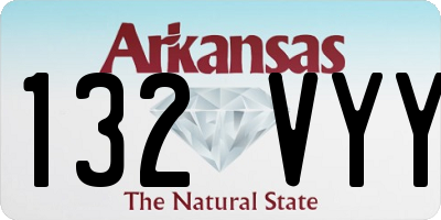 AR license plate 132VYY