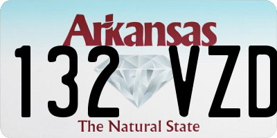 AR license plate 132VZD