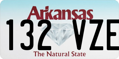AR license plate 132VZE