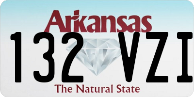AR license plate 132VZI