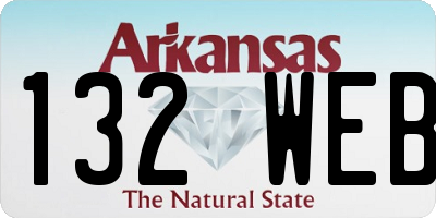 AR license plate 132WEB