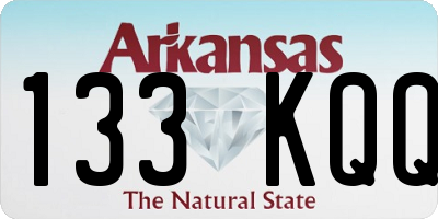 AR license plate 133KQQ