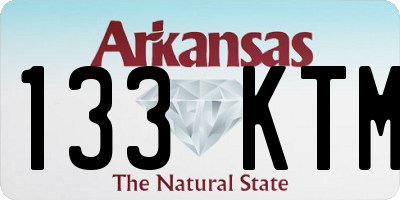 AR license plate 133KTM