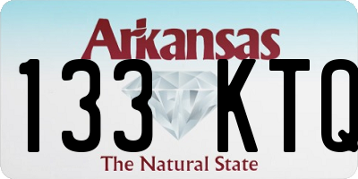 AR license plate 133KTQ