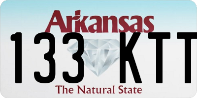 AR license plate 133KTT