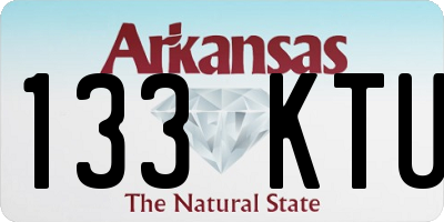 AR license plate 133KTU