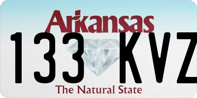 AR license plate 133KVZ