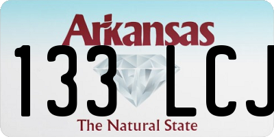 AR license plate 133LCJ