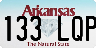 AR license plate 133LQP