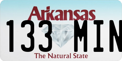 AR license plate 133MIN