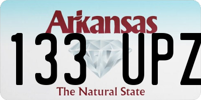 AR license plate 133UPZ