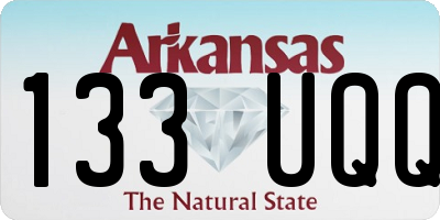 AR license plate 133UQQ