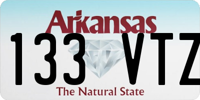 AR license plate 133VTZ