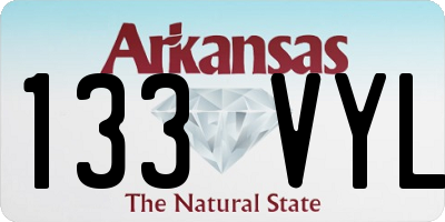 AR license plate 133VYL