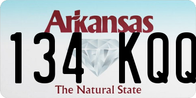 AR license plate 134KQQ